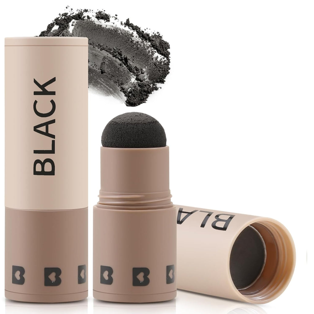 Hairline Powder Stick, Root Touch up and Hair Shadow Powder Stick, Waterproof Hairline Filler to Cover Gray Hair, Thinning Hair